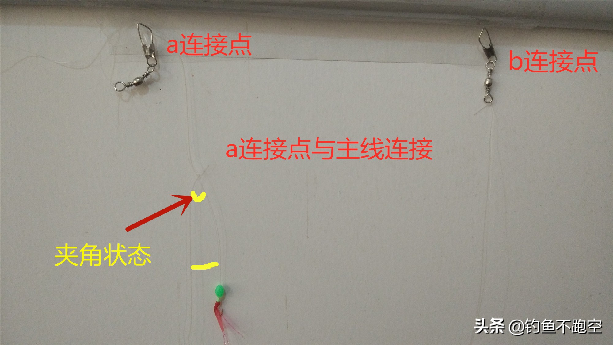 串钩钓鱼钩的使用方法,串钩使用方法钓鱼