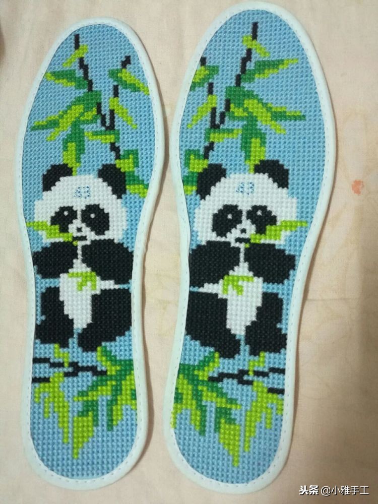 云南小巧妹自做鞋垫刺绣教程,孙姐手工刺绣鞋垫教程