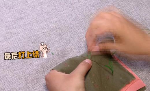 打底衫袖子太长隐形针线缝法,针线缝补技巧衣服大了改小