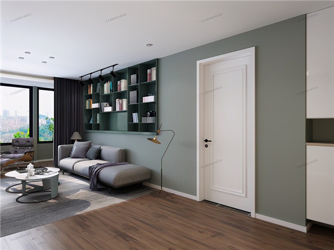 木门颜色搭配装修风格,木门和地板颜色搭配效果图