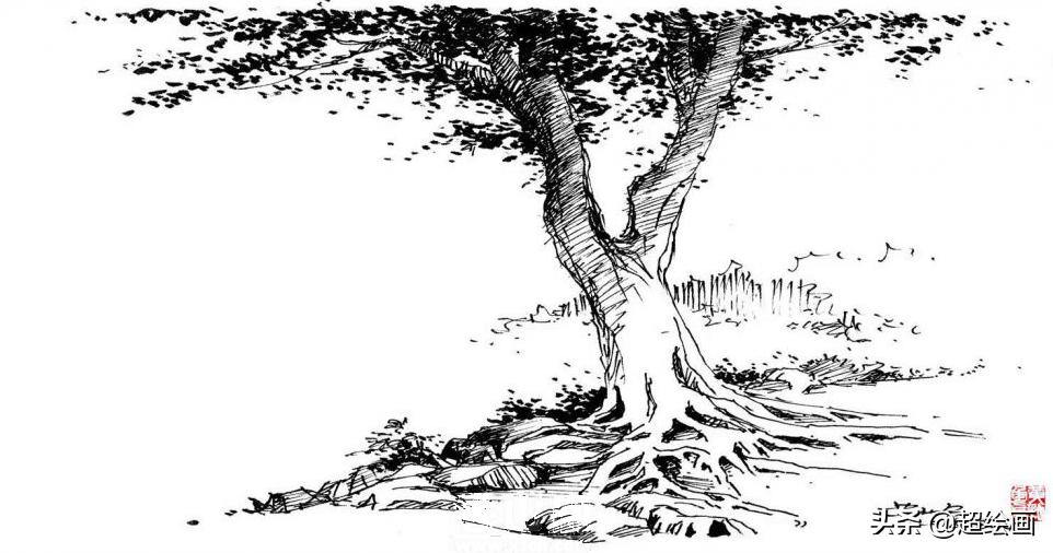 十大顶级钢笔画速写,钢笔速写100幅图片