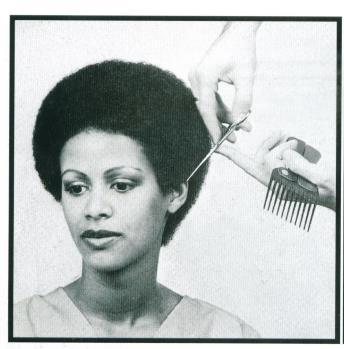 沙宣发型--非洲式