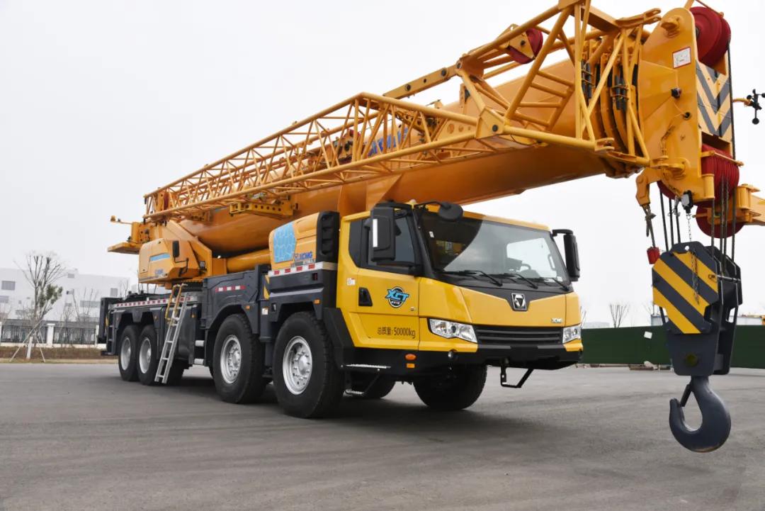 中联80吨5节臂吊车教学视频,徐工80吨6节臂吊车参数