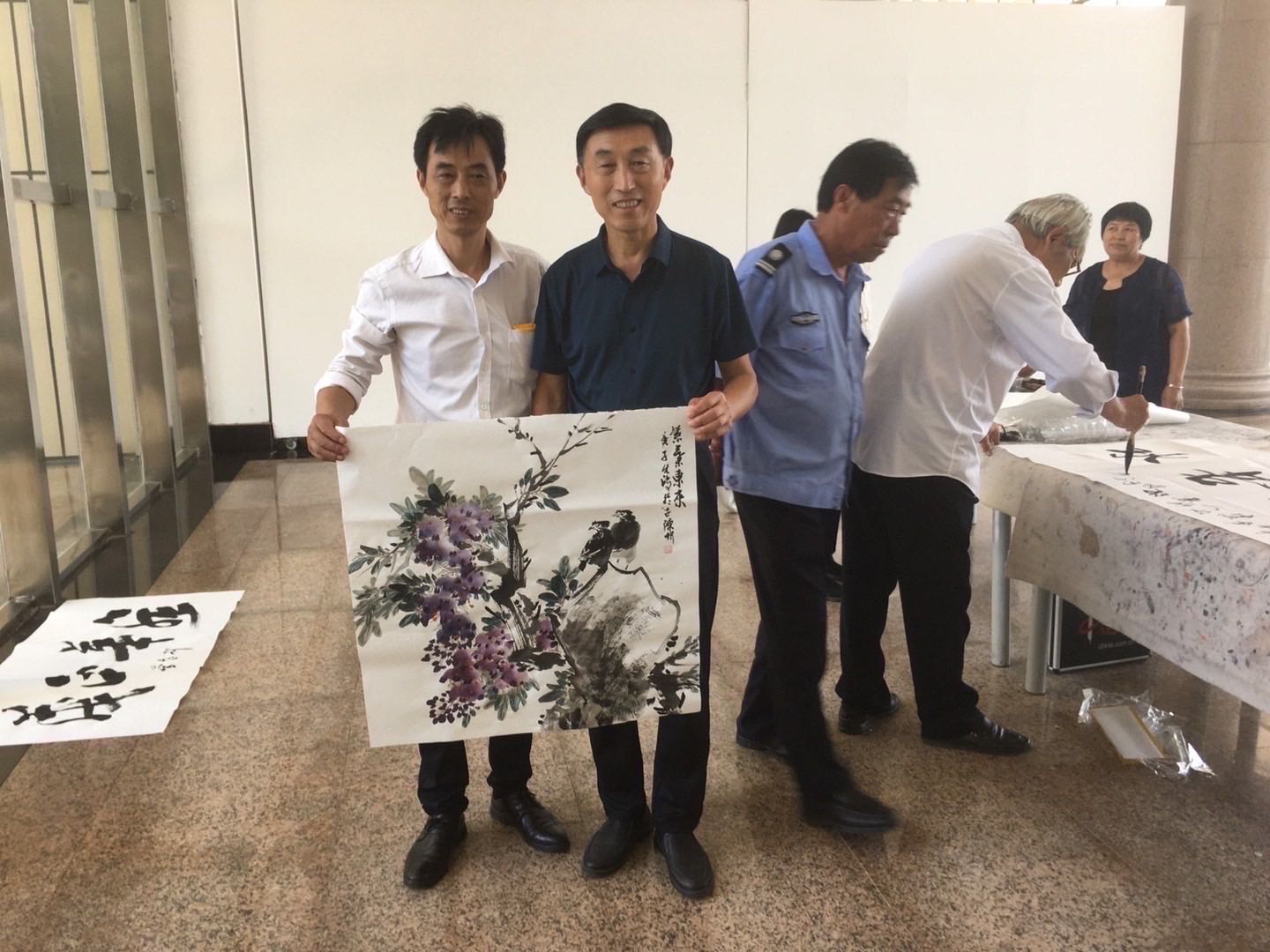 "翰墨荷香陈州行" 为古陈淮阳增光添彩