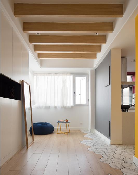 装修穿插式设计,直通式小户型装修设计