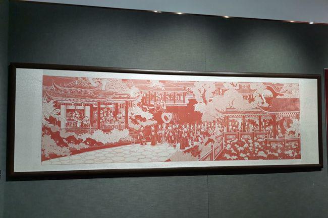 一直被质疑是油画，中华第一剪用作品证明了自己