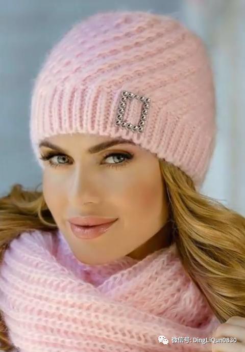 针织冬天的帽子,冬天针织帽子