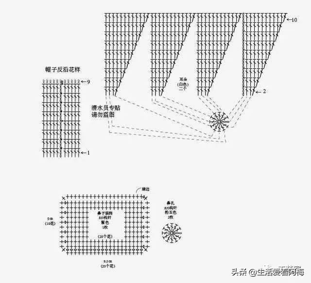 毛线编织有帽沿的冬帽,最新款毛线帽子编织教程日系帽