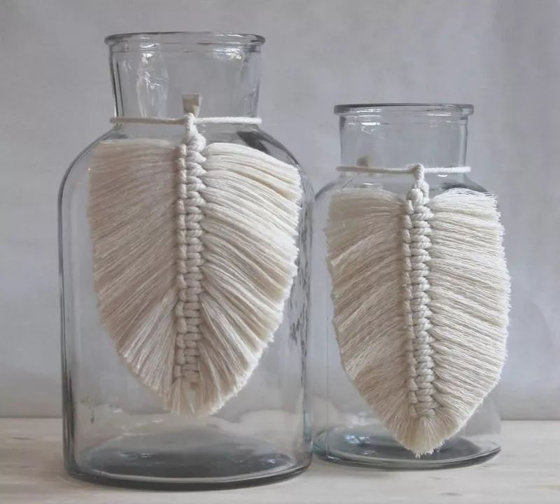 自制漂亮的挂毯,做彩虹云朵挂坠