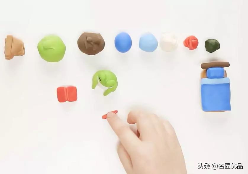 好玩又好看的粘土手工,简单的国庆粘土手工方案