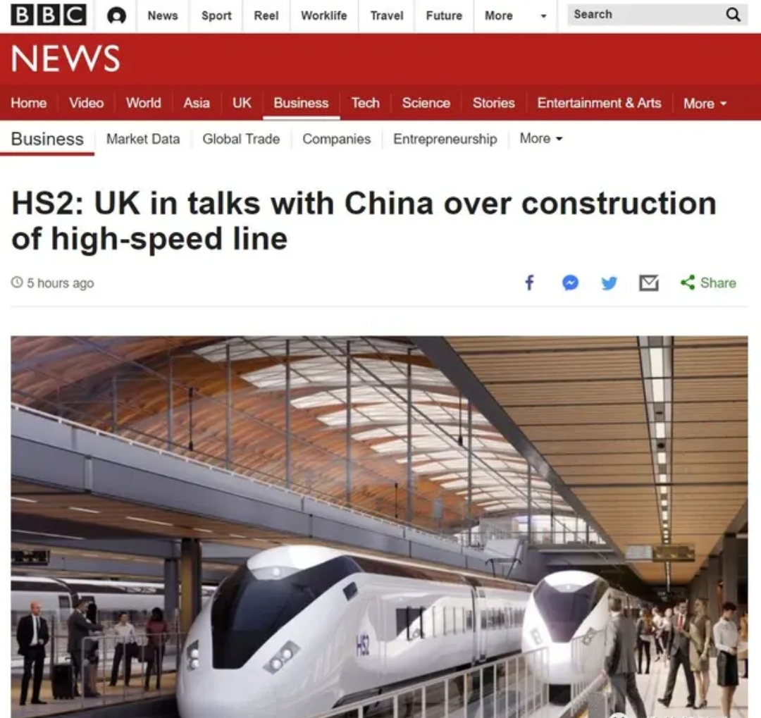 中国建英国高铁,中国建设英国高铁最新进展