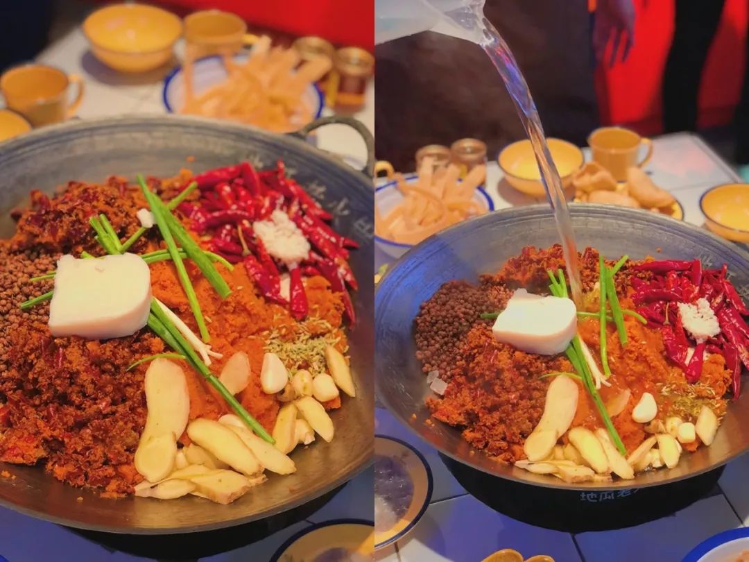 从白天排队到天黑,重庆地瓜老火锅探店