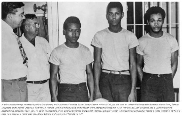 沉冤昭雪！美国4名黑人被判强奸白人少女，70多年后终被宣告无罪