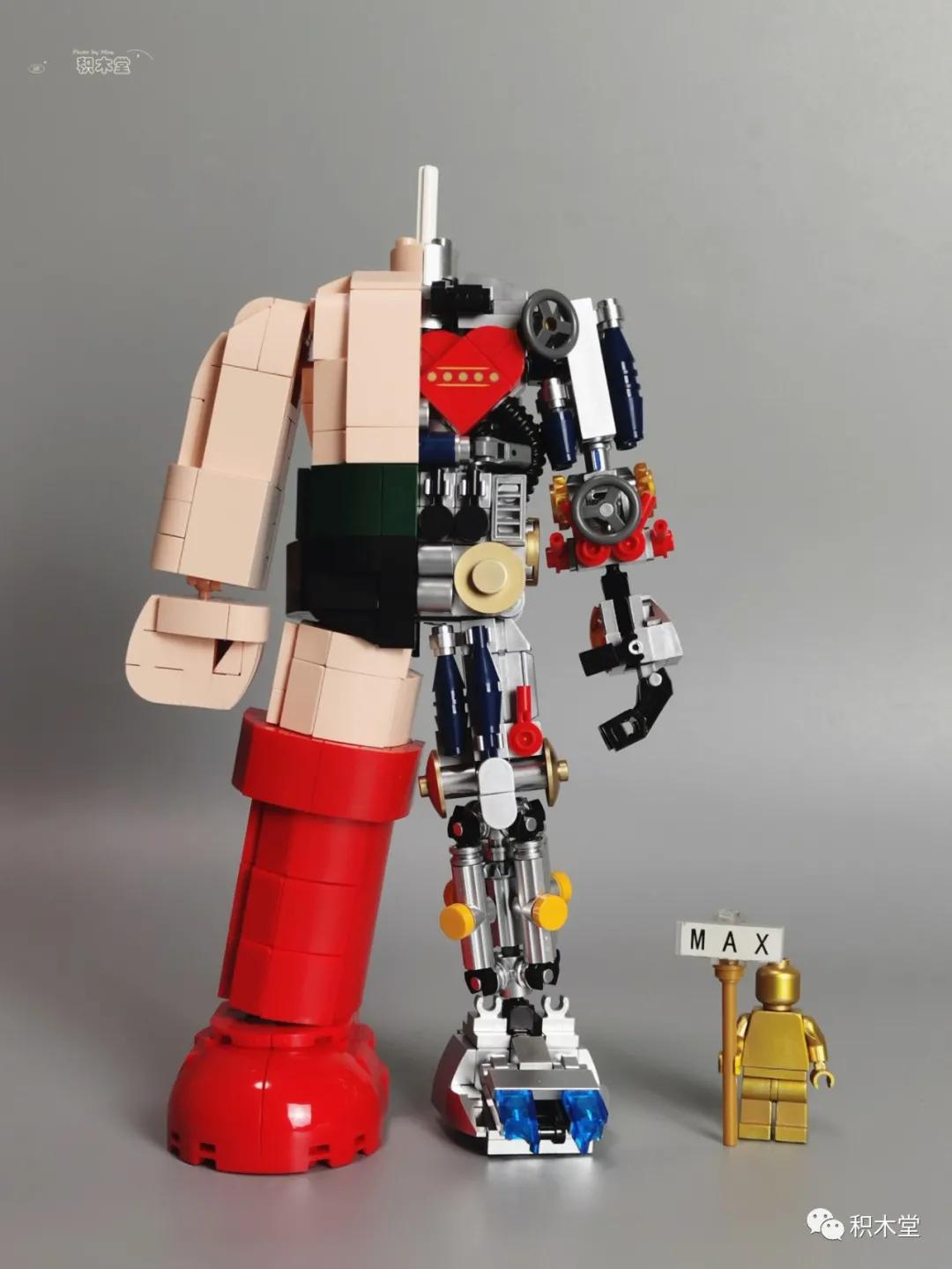 铁臂阿童木70周年展示盒,铁臂阿童木积木测评