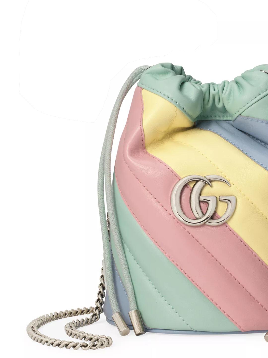 萌炸了！Gucci马卡龙系列GGMarmont向你丢了一颗糖果