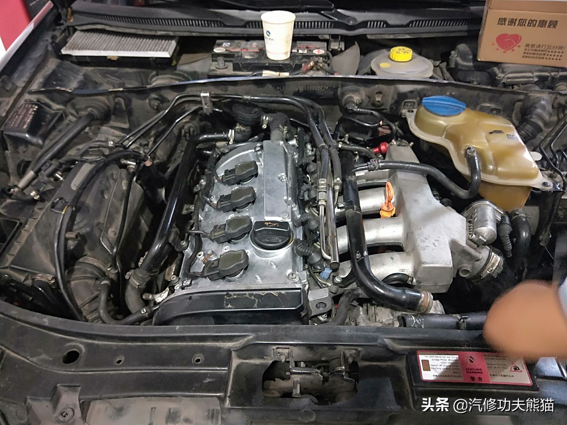 奥迪a61.8发动机大修费用,老款奥迪a6六缸发动机大修全过程