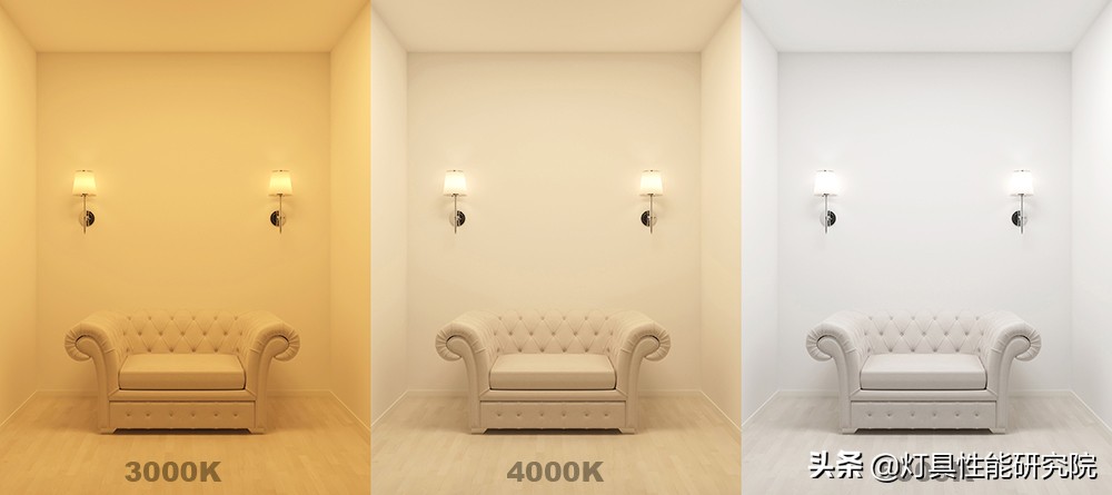 客厅灯光色温的搭配,装修灯光色温搭配