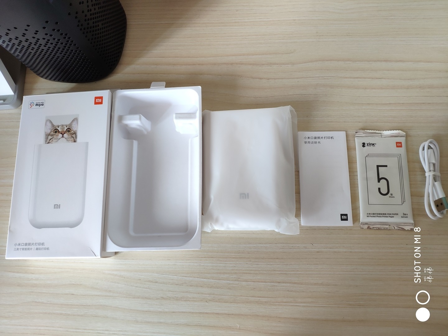 小米可打印照片的打印机,小米打印机1s打印6寸照片教程