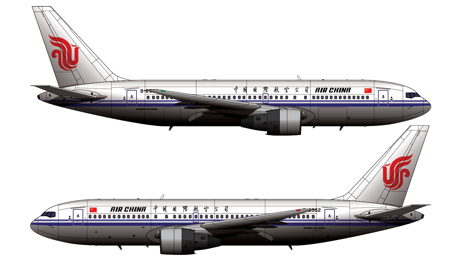波音767大型客机,开宽体波音767客机视频