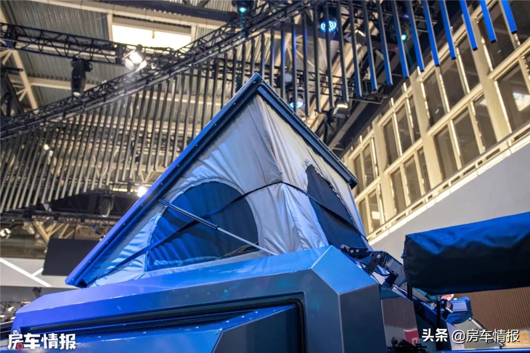 2022新款长城炮柴油版房车价格,最新款长城炮单排升顶房车