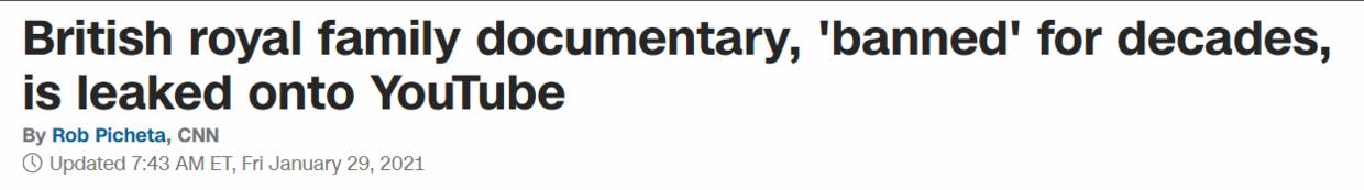 英女王下令封杀50年!王室私生活*片禁**遭泄露,百万人在线吃瓜