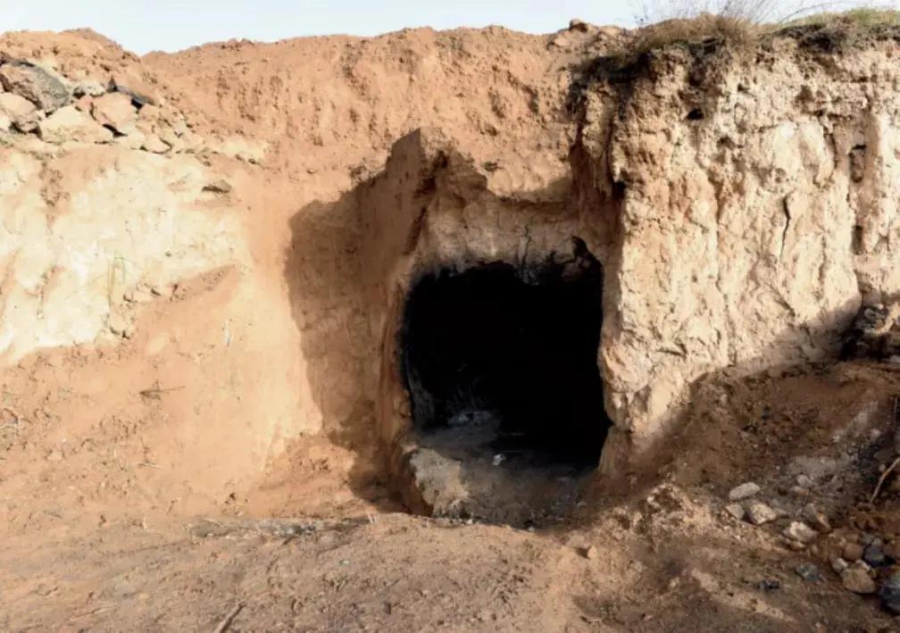 古老烧木炭窑的结构,古代木炭窑