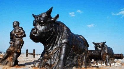 黄河出土四尊铁牛,黄河出土60吨的镇河铁牛