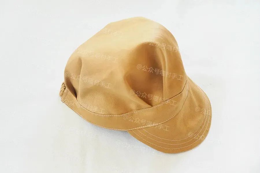 儿童贝雷帽的制作与裁剪图,英式报童帽制作方法