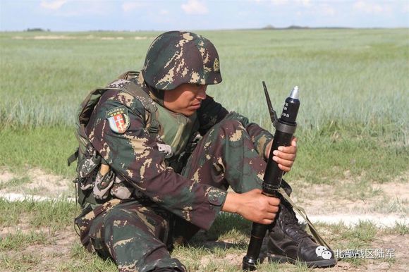 解放军现役装备的多管榴弹发射器,游骑兵特种部队现役榴弹发射器