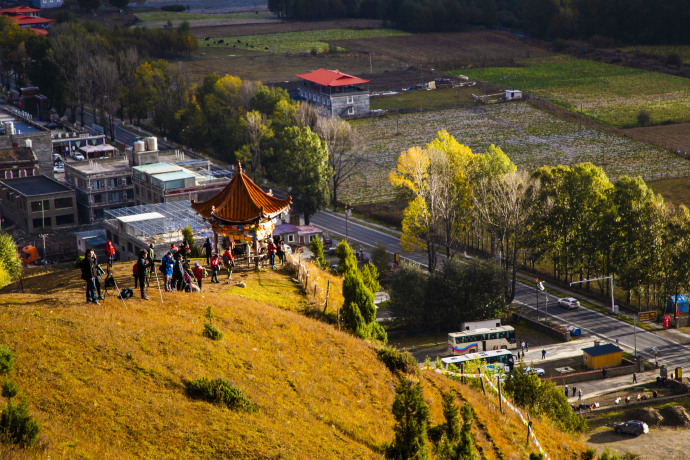 川西的绝美风光,新都桥光影世界
