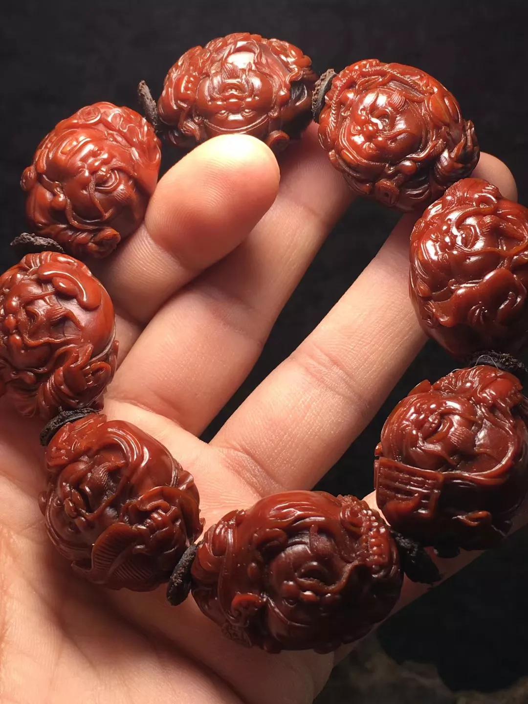 核雕高端的手串,核雕手串都哪里出的最好看