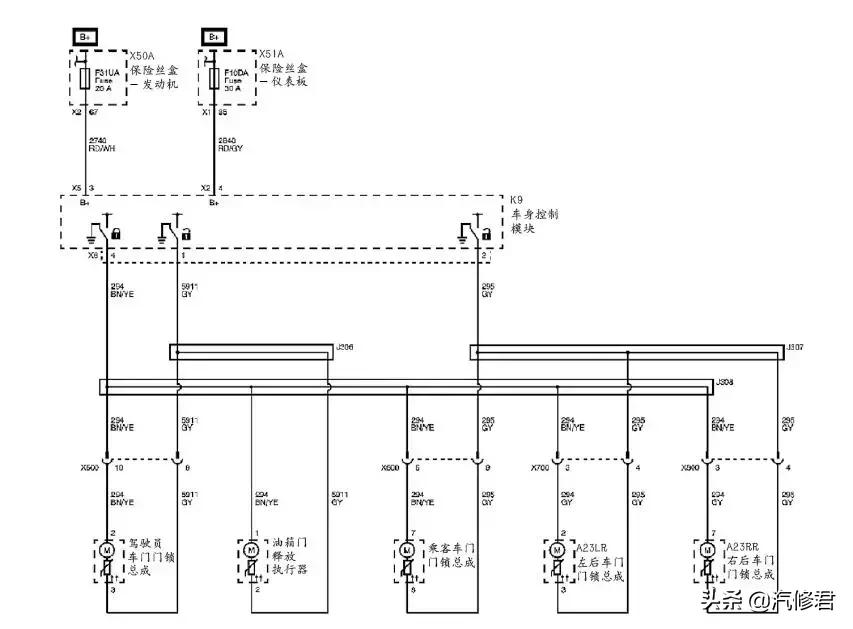 科鲁兹中控屏黑屏解决方法,科鲁兹玻璃升降失效