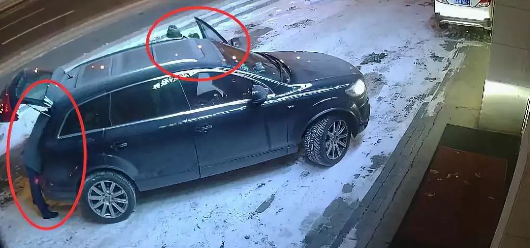 开豪车偷路边花盆,郑州男子开奥迪偷东西