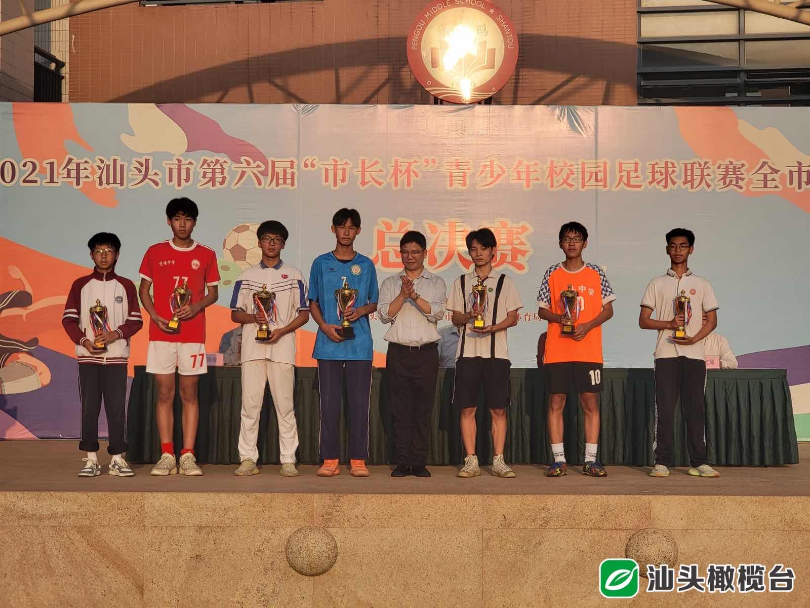 汕头市第6届市长杯足球赛冠军,汕头市长杯初中组总冠军南澳