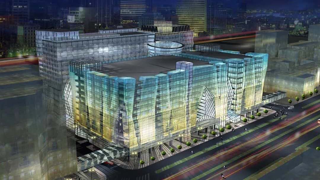 鸟巢和奥林匹克中间的建筑是什么,鸟巢与奥运会有关系吗