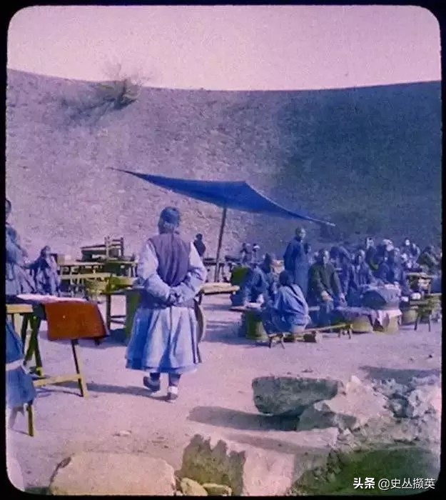 明清时期老北京安定门风貌,清末老北京的城门之永定门