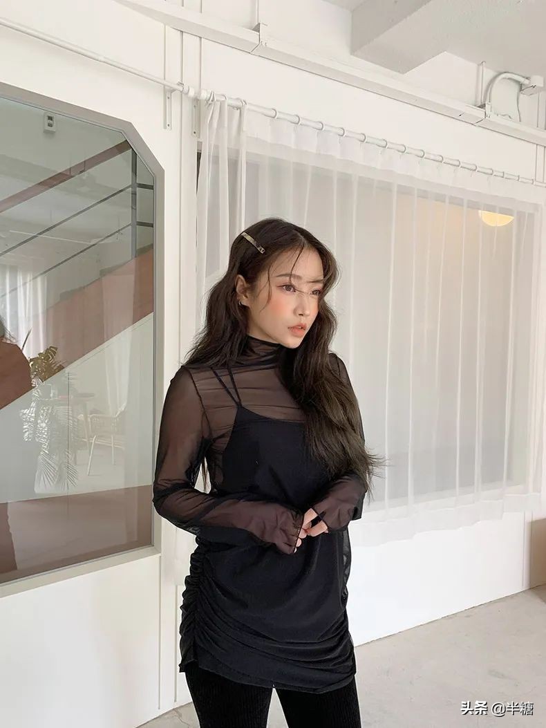 韩剧女主的穿搭连衣裙,韩剧女主穿条纹衬衫