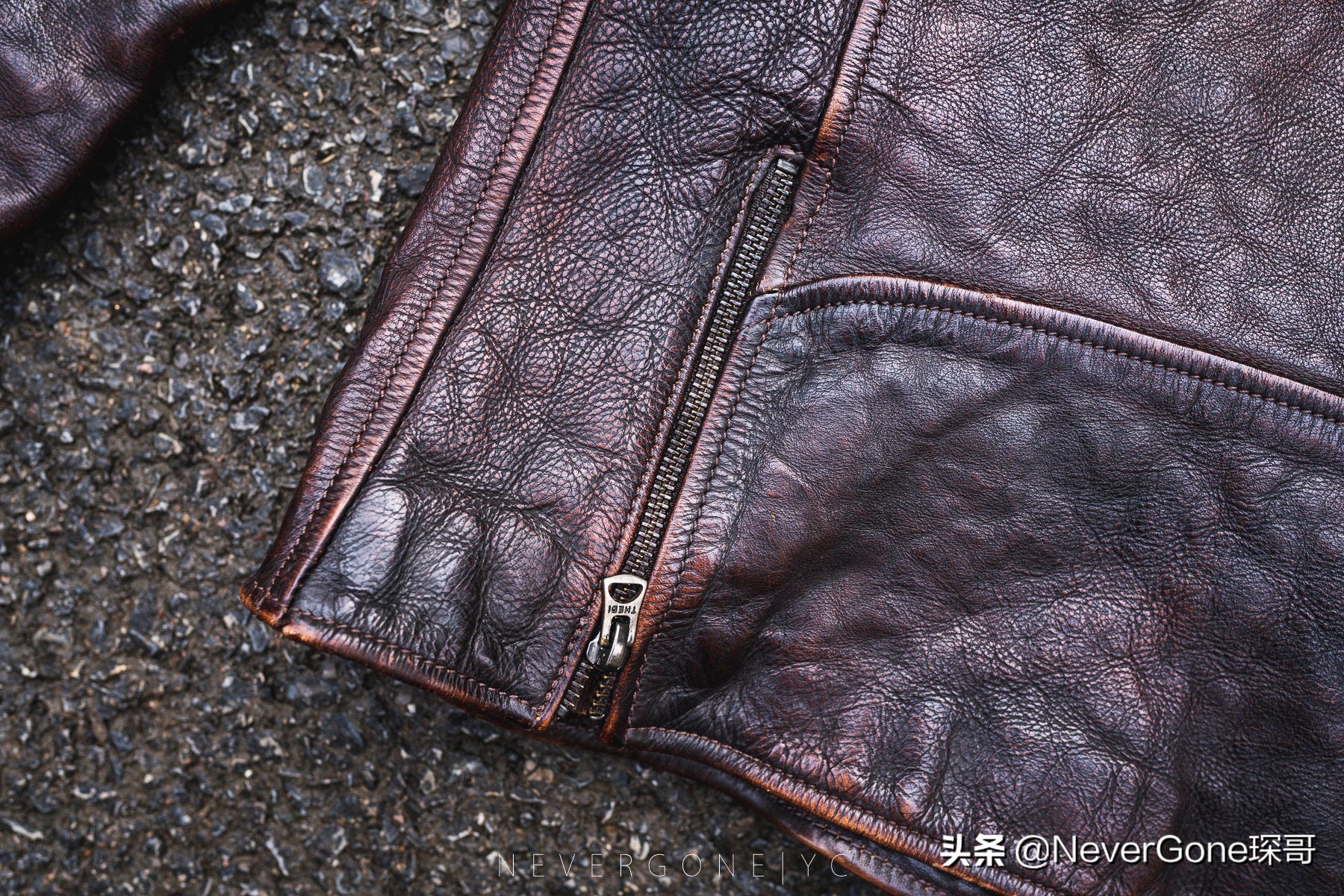 美式复古机车春秋皮衣推荐,复古皮衣j100