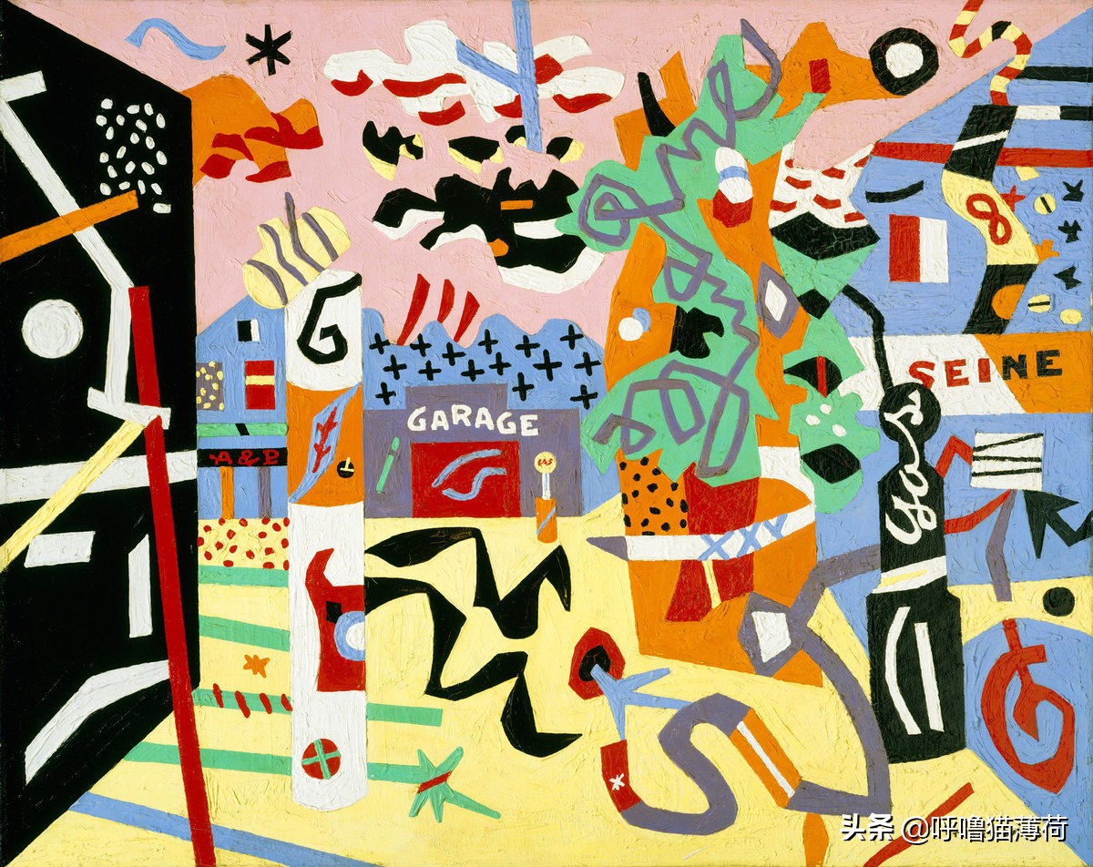 美国著名抽象派画家,美国抽象表现主义画家代表人物