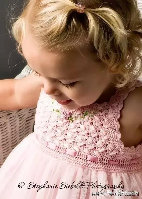 布艺手工制作蓬蓬裙,钩织裙子视频