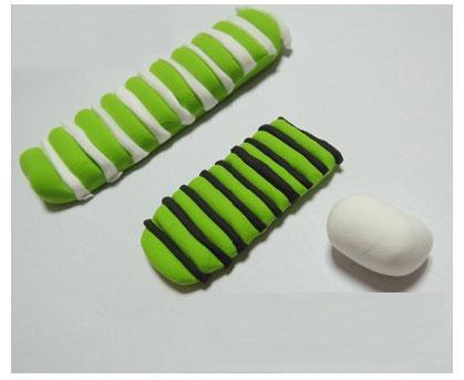 透明粘土猕猴桃,轻粘土猕猴桃