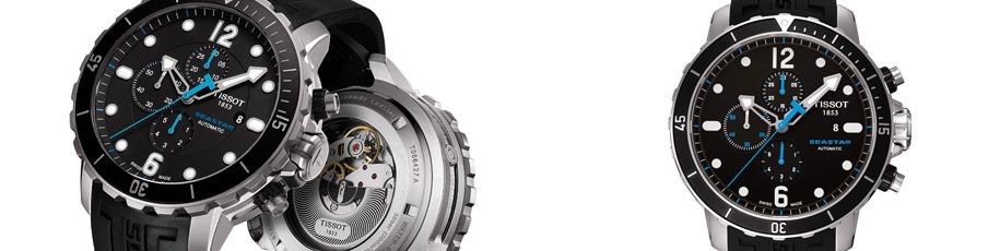 tissot手表瑞表俊雅系列石英钢带,tissotseastar1000手表玫瑰金