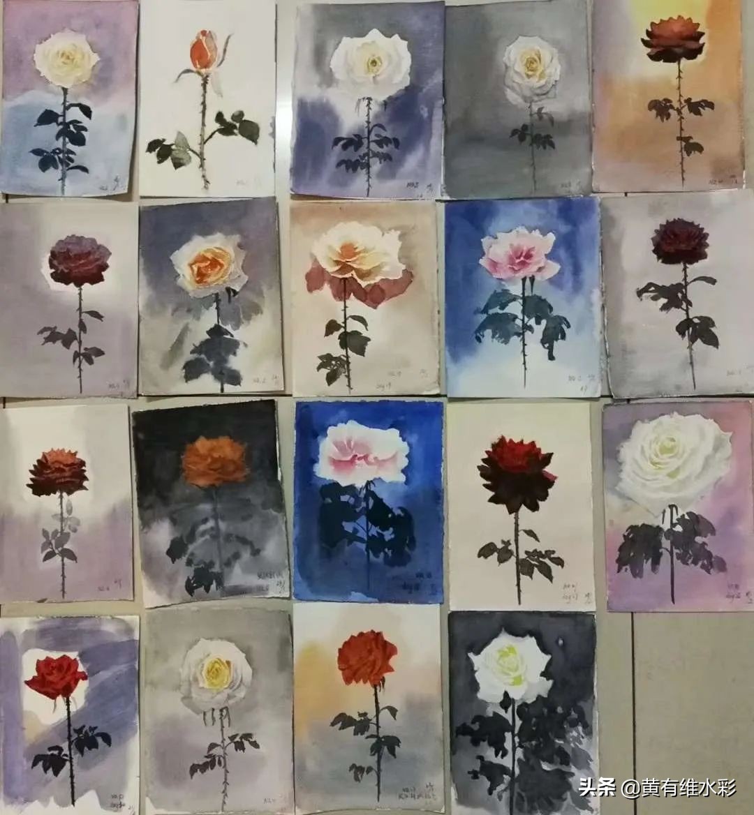 黄老师绘画课堂视频在线,黄老师画国画欣赏