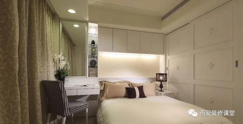 卧室放不下床头柜怎么办,卧室放不下床头柜6种形式搞定