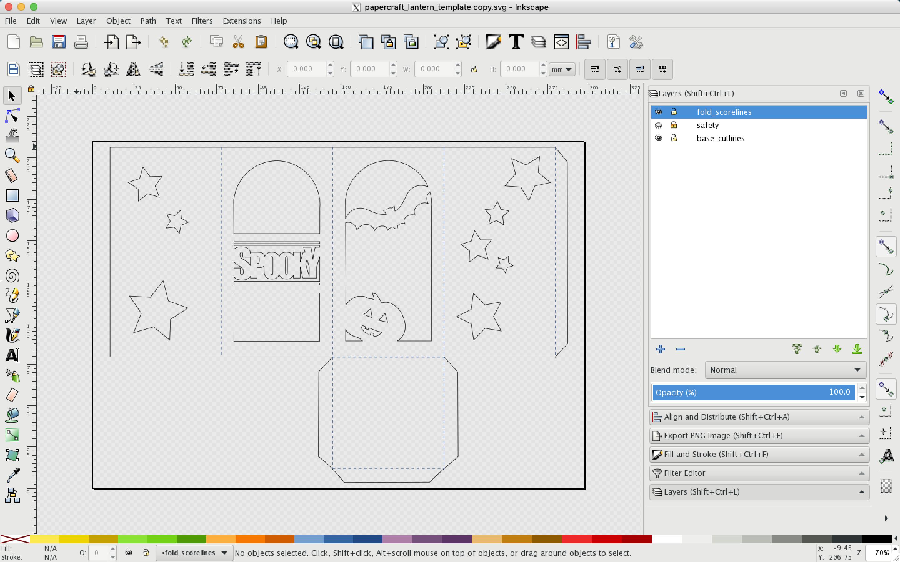 如何使用Inkscape制作万圣节灯笼|Linux中国