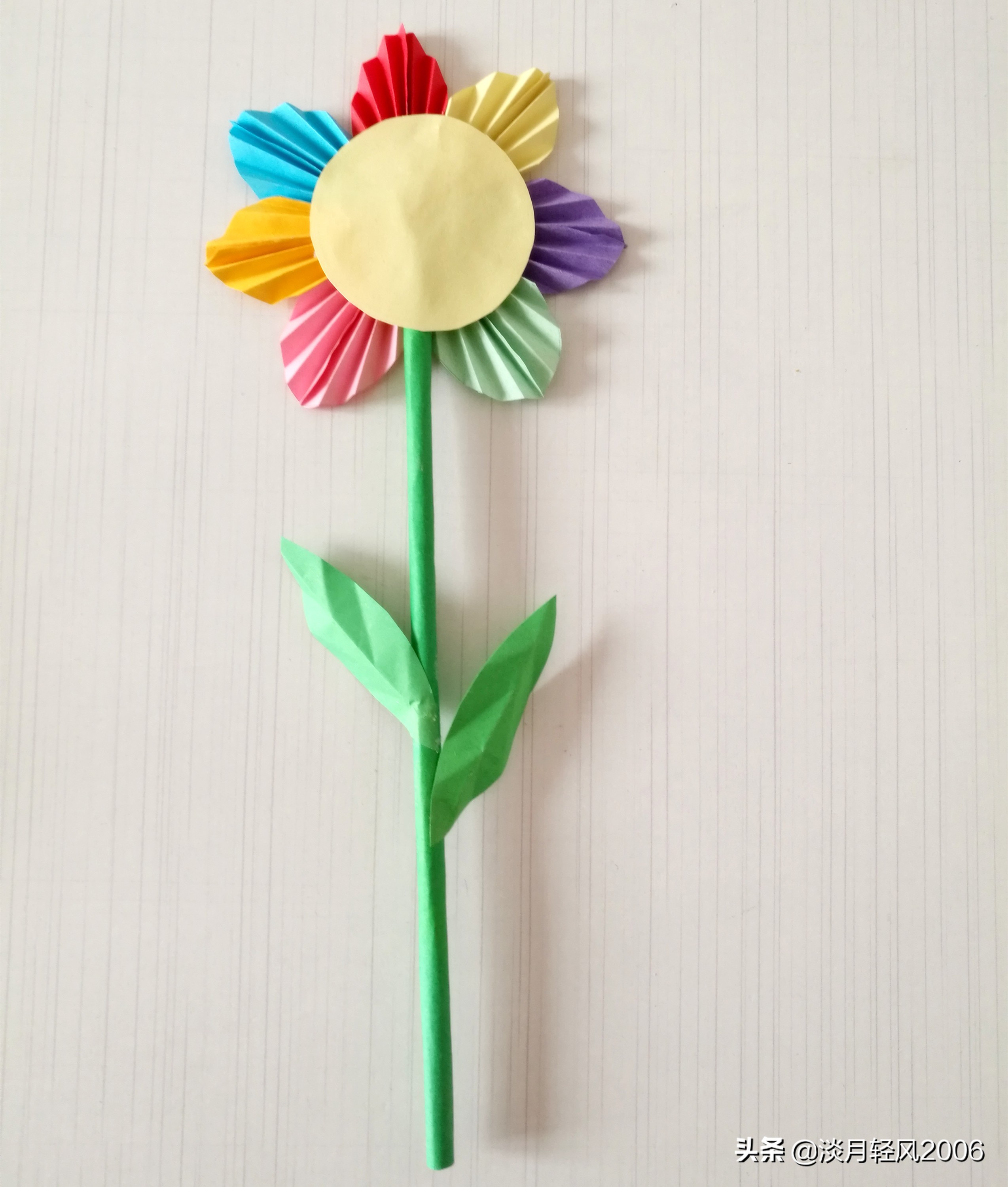 幼儿园手工制作贺卡送给同学,儿童节手工制作玫瑰花贺卡