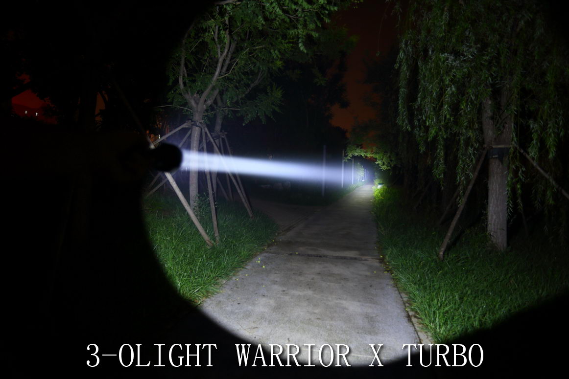 千米金箍棒OLIGHTWARRIOR武士XTurbo评测超级远射桶评测