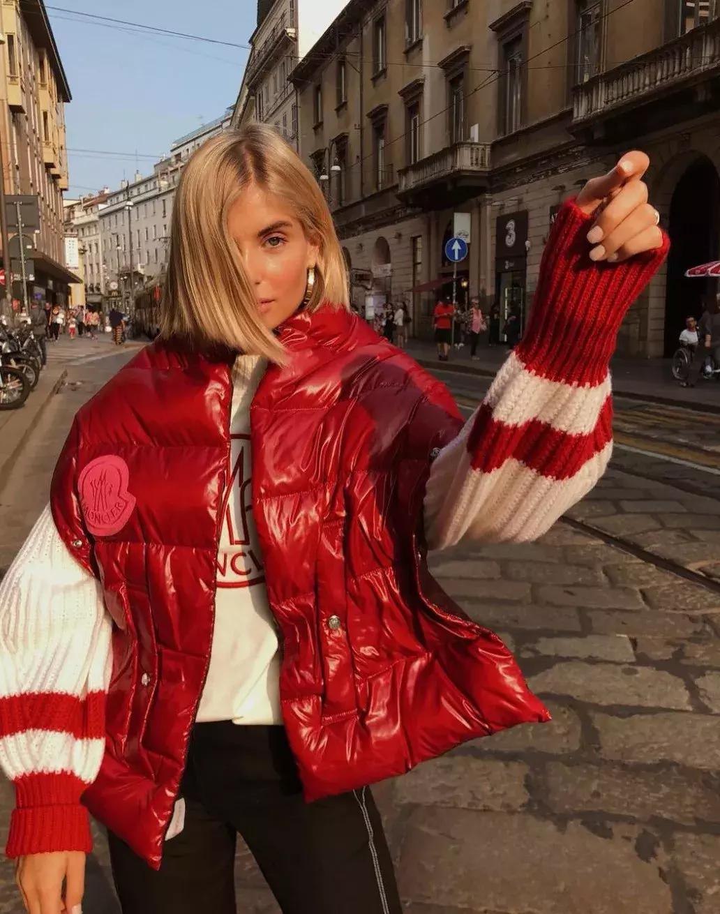 想要冬天穿出高级感,冬天围巾这样系简单又时尚好喜欢