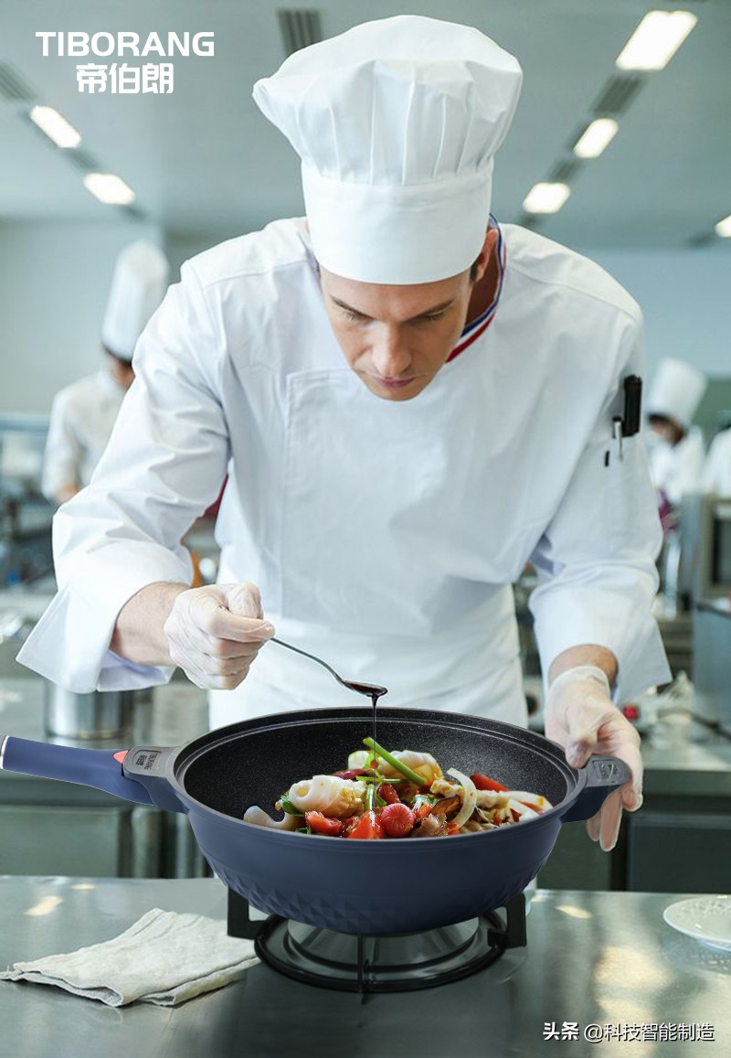 没有一口好锅，如何展现我大厨的手艺，七层昂贵涂层就为一口好锅