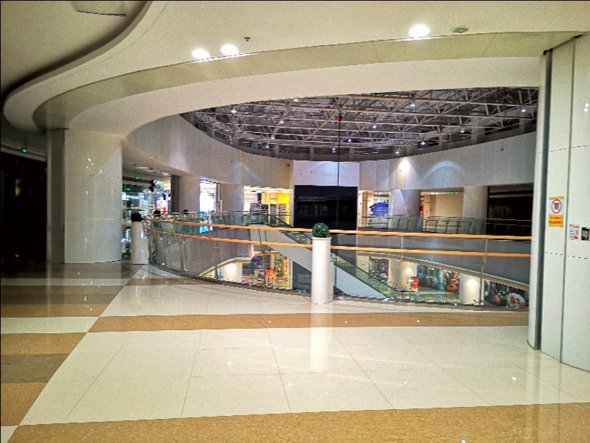 合肥安粮国贸购物中心夜景,合肥安粮国贸购物中心多高